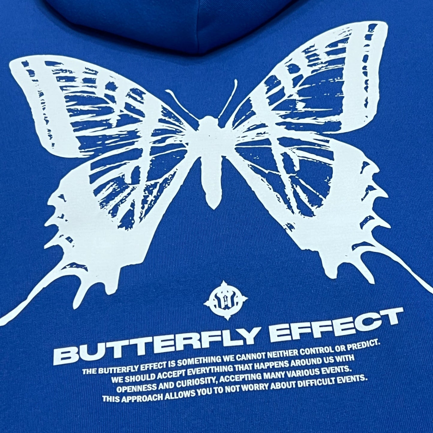 Butterfly Effect Hoodie Cobalt