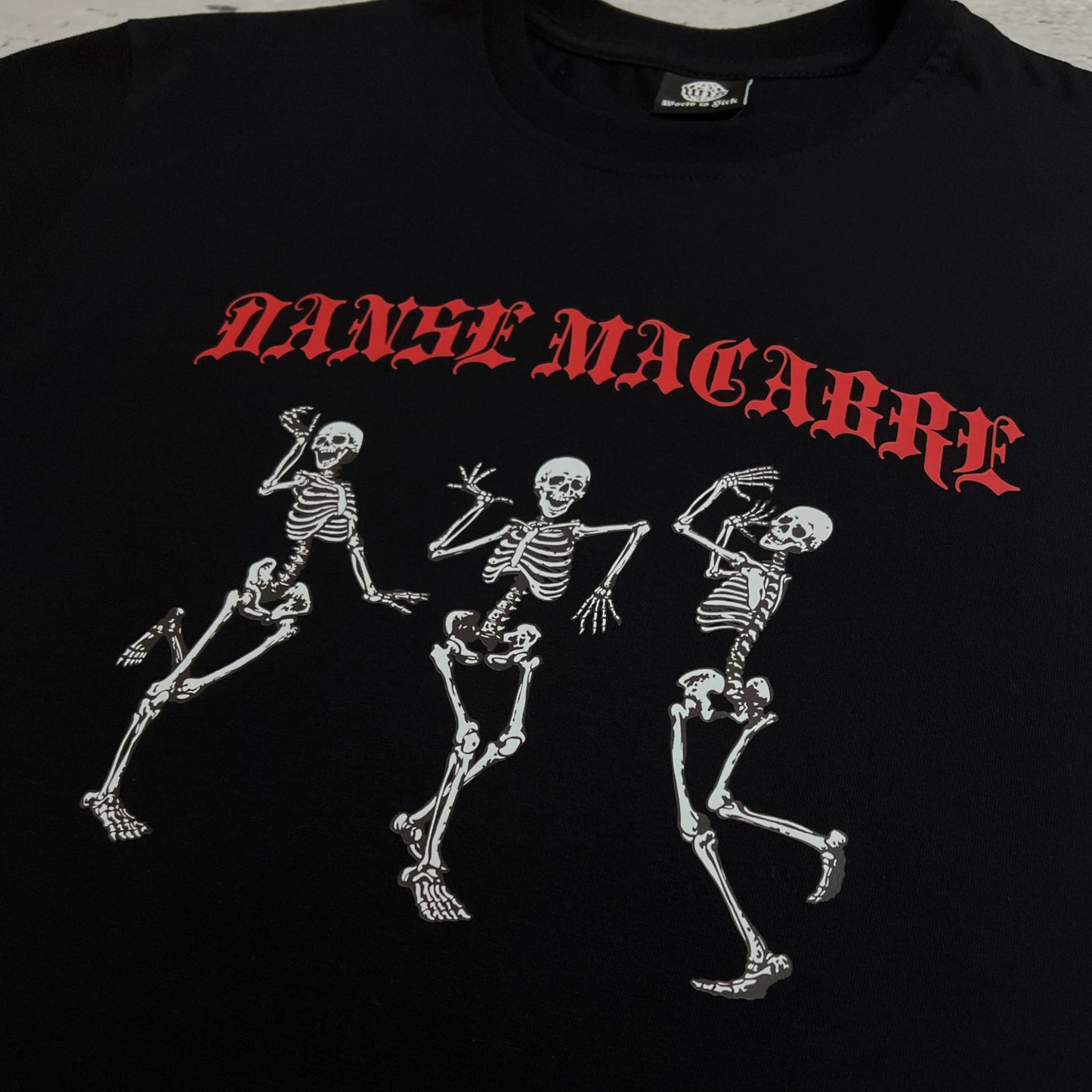 Danse Macabre Tee Black