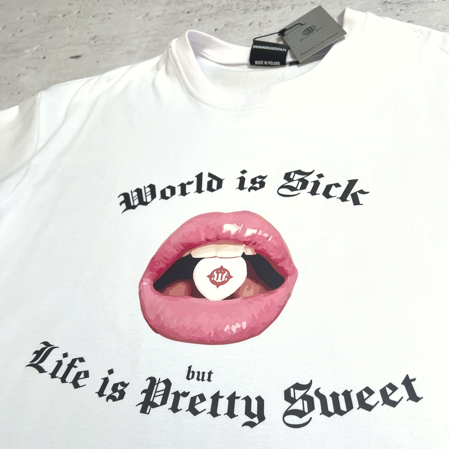 Pretty Sweet Tee White